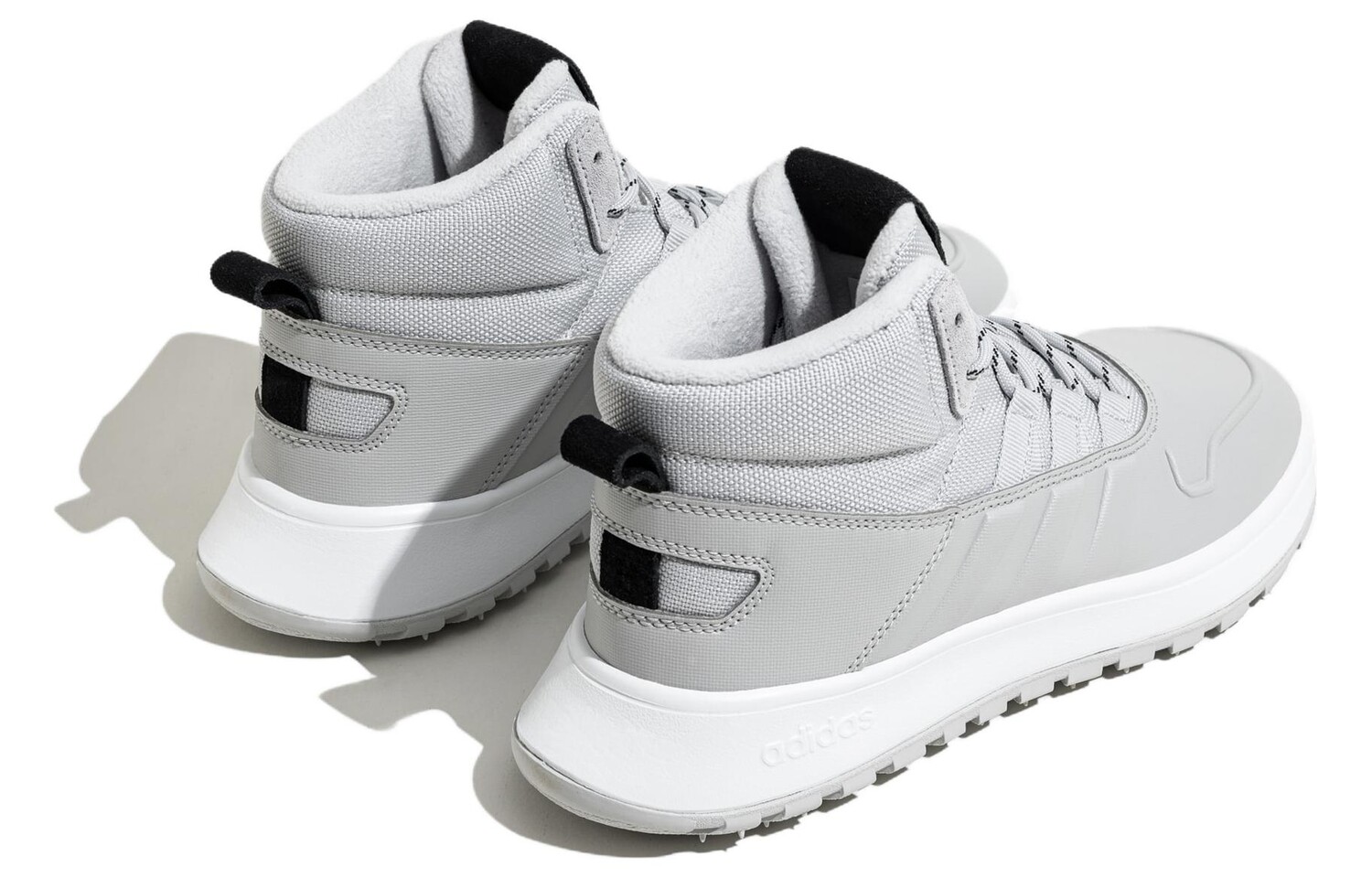 adidas neo Fusion Storm Lifestyle — Серая обувь унисекс — фото 4