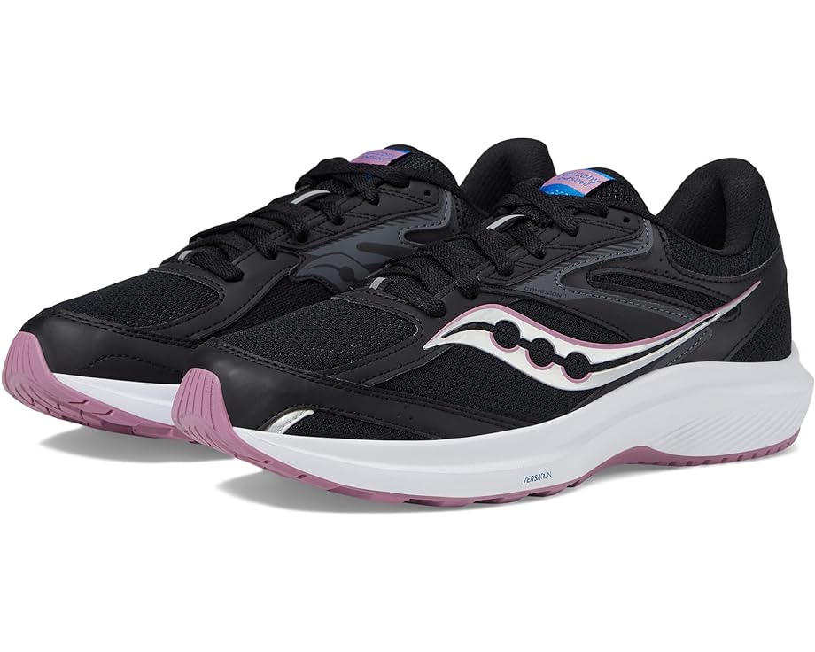 

Кроссовки Saucony Cohesion 17, цвет Black/Orchid 1