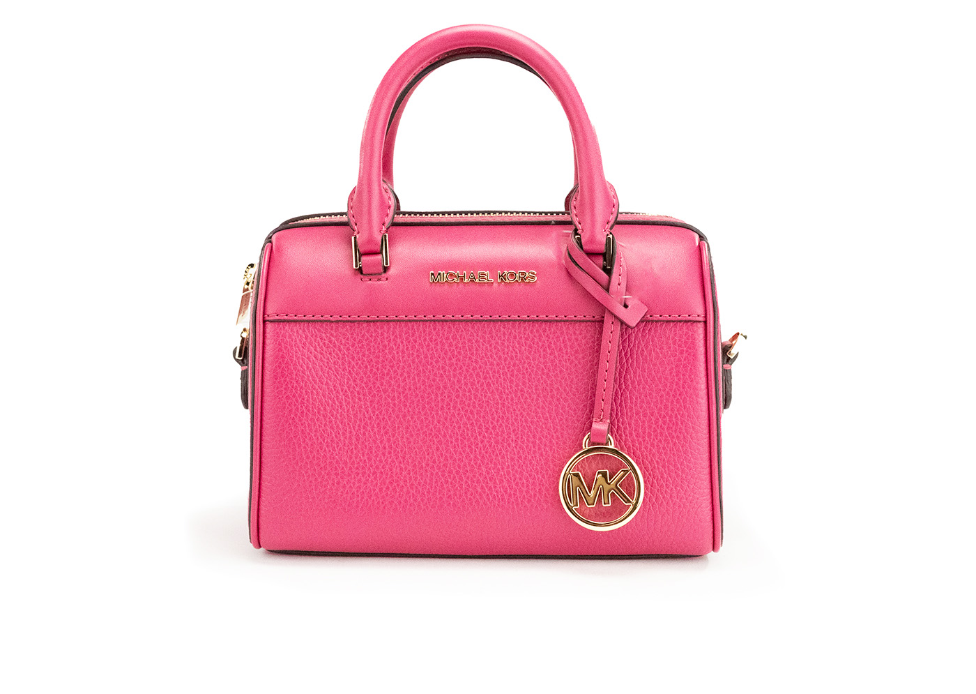 

Сумка-кошелек через плечо Travel XS Carmine Pink Leather Duffle Michael Kors