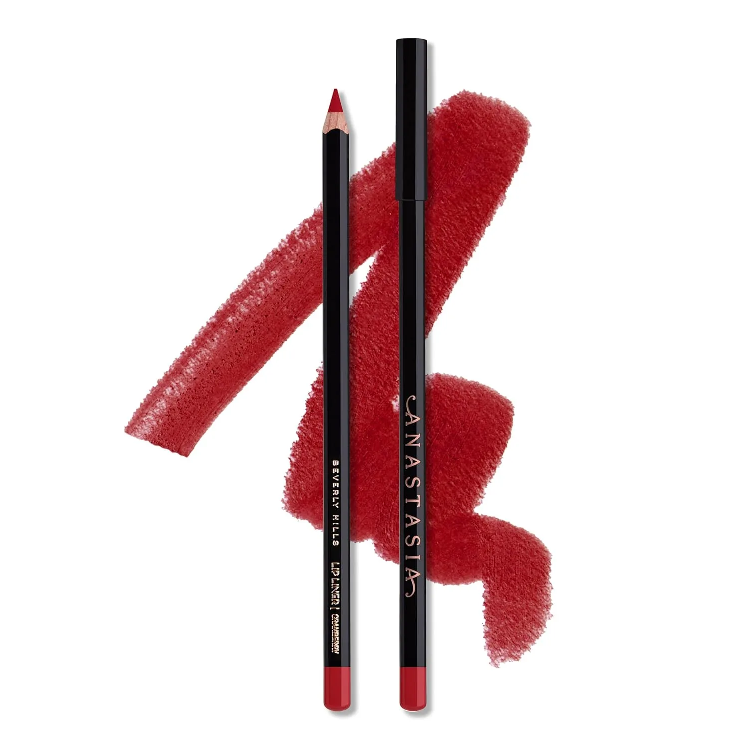 Anastasia Beverly Hills - Velvet Kiss Lip Duo - Карандаш для губ Cranberry Lip Liner и бархатная помада Pure Holywood Lip Velvet — фото 3