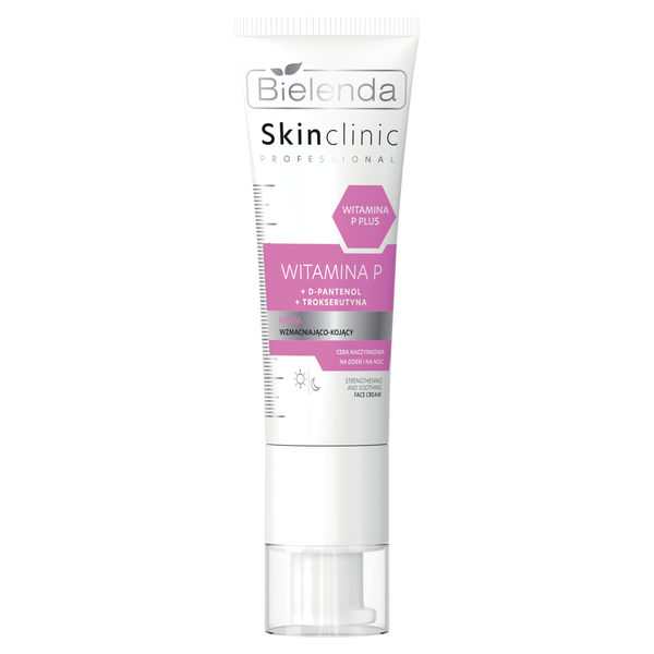 

Укрепляющий-Успокаивающий крем для лица, 40 мл Bielenda Skin clinic