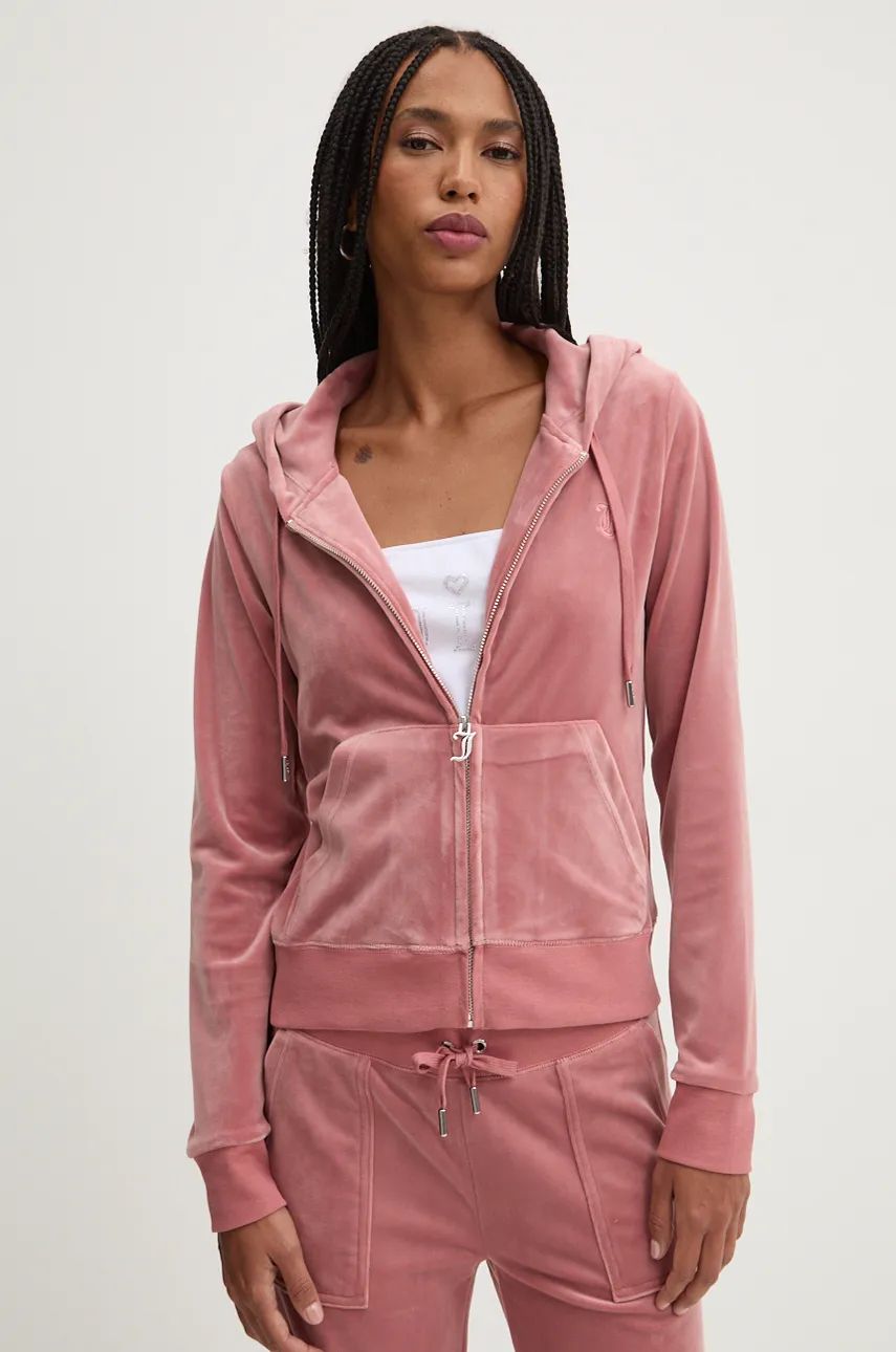 

Толстовка Juicy Couture ROBERTSON CLASS, розовый