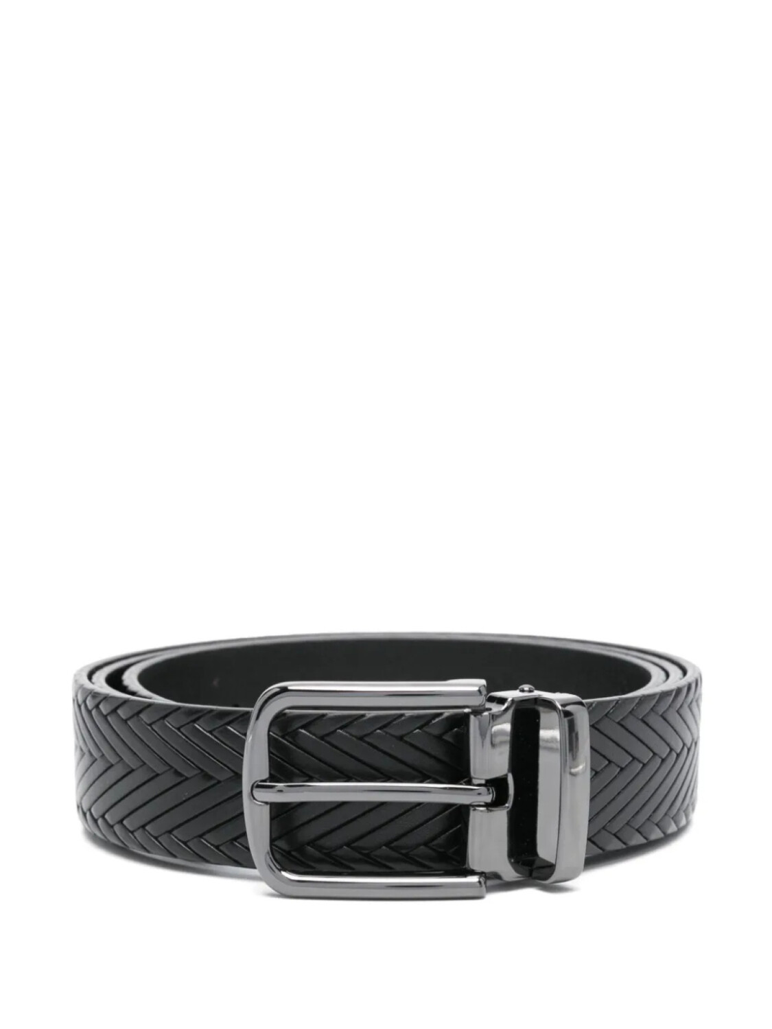 

Emporio Armani ремень с гравировкой, черный