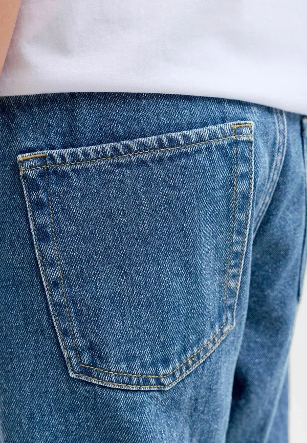 Джинсы свободного кроя Jj Rebel jrebryan jjcraft at 635 noos jnr relaxed fit jeans straight leg jeans, голубой деним