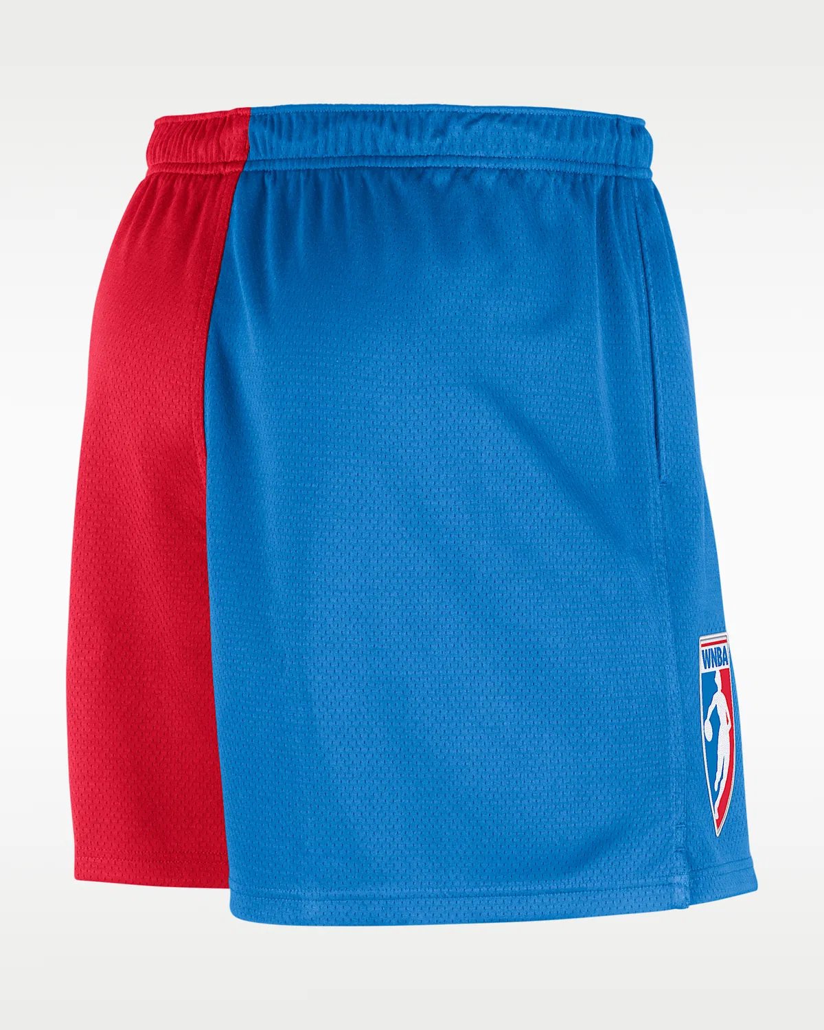 WNBA Flow Mesh Шорты Nike WNBA 30th, Light Photo Blue/Action Red/Sail/White — фото 2