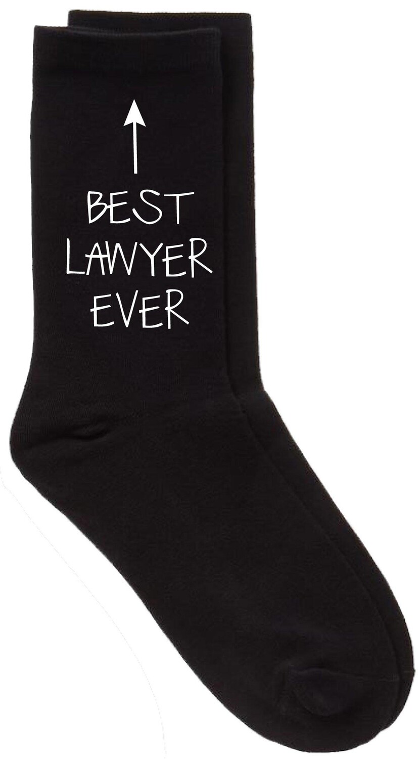 

Черные носки Best Lawyer Ever 60 SECOND MAKEOVER, черный