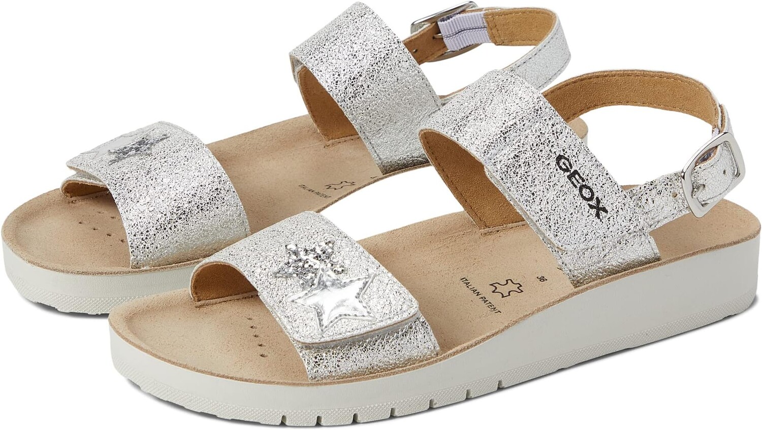 

Сандалии Geox Kids Sandal Costareig 1, серебряный