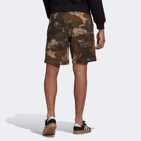 Шорты originals camo aop short camouflage printing sports shorts camouflage Adidas, камуфляж — фото 4