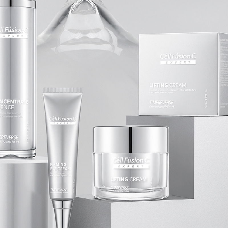 Лифтинг-крем для лица Cell Fusion C Time Reverse Lifting Cream, 50 мл — фото 3