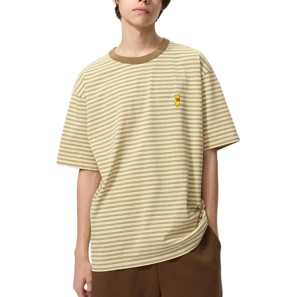 Футболка x DISHINI, LIANMINGKUAN SS26 унисекс UNIQLO, Light Beige — фото 3