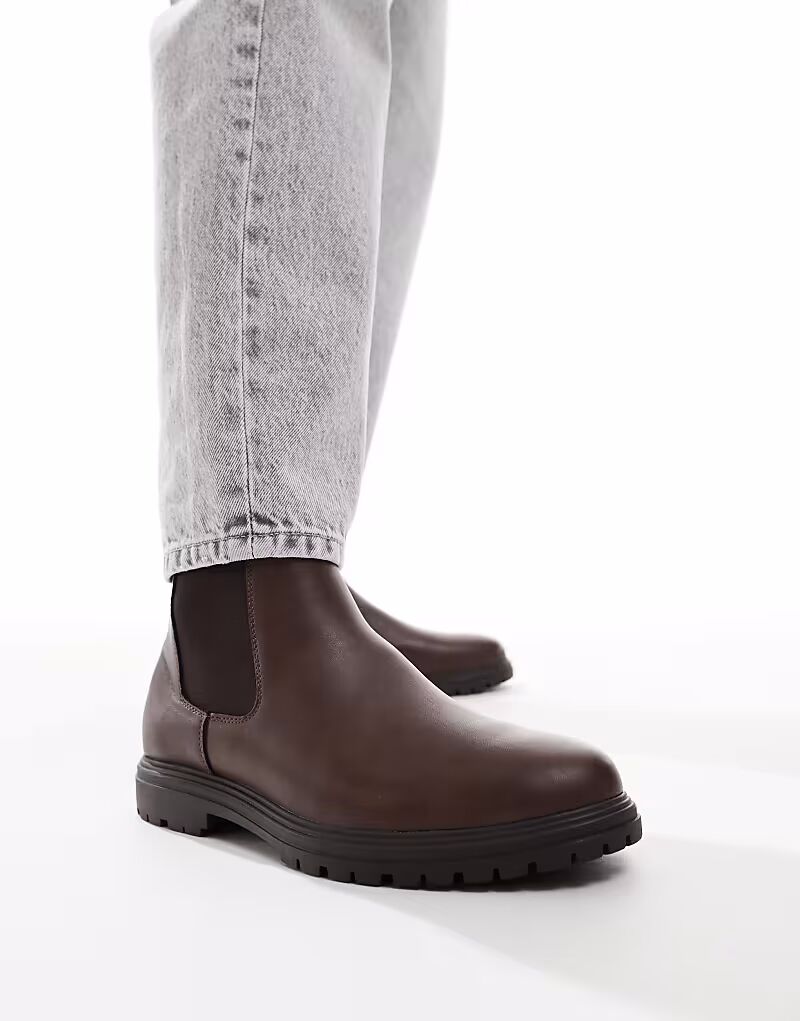 

Обувь - Dalton - ботинки Chelsea коричневого цвета Schuh