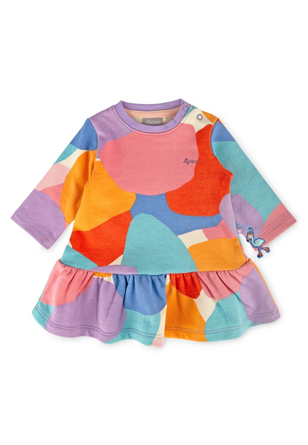 

Повседневное платье LANGARM WILD FLAMINGO sigikid, цвет bunt