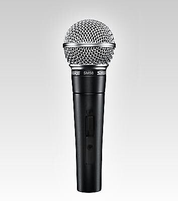 

Динамический микрофон Shure SM58S Handheld Cardioid Dynamic Microphone with On / Off Switch