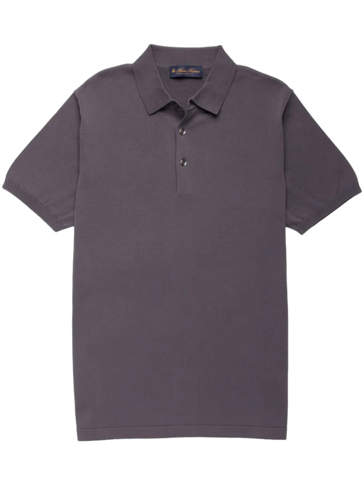 

Рубашка поло с короткими рукавами Brooks Brothers, серый