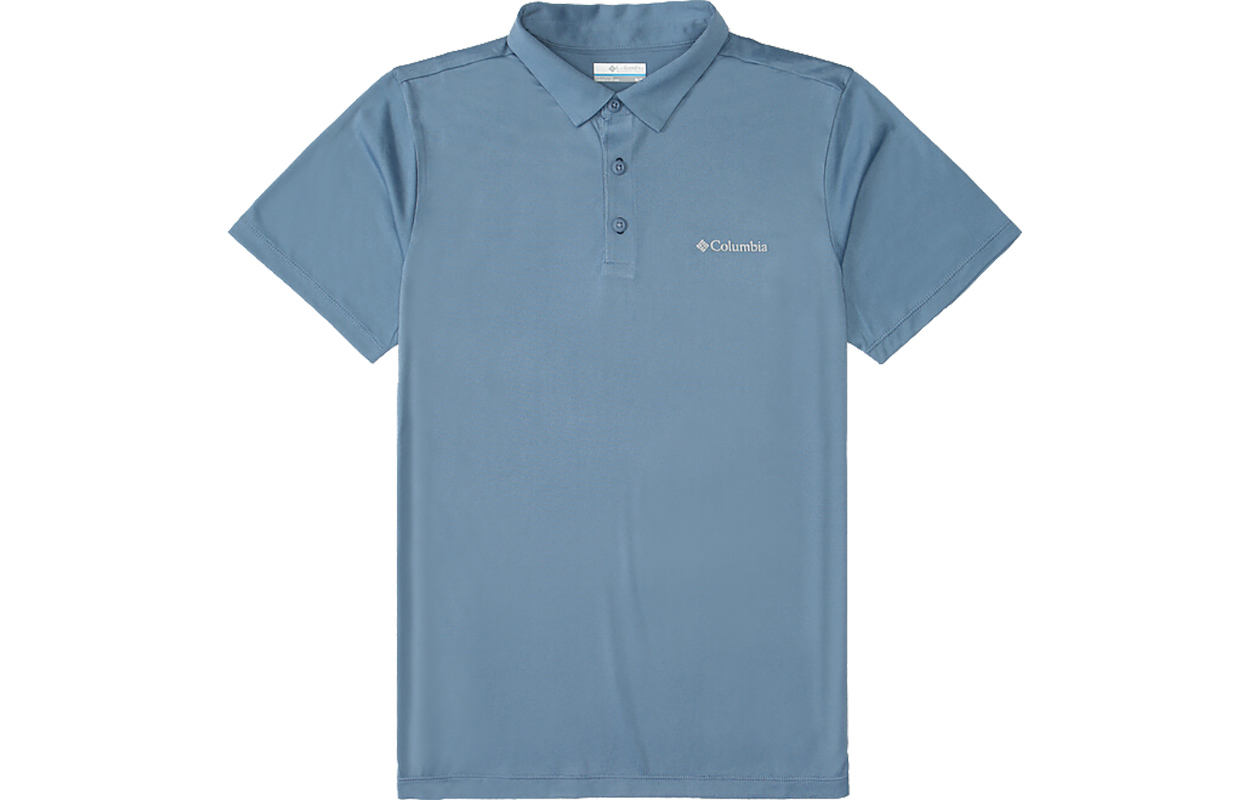 

Columbia Мужские рубашки поло, синие, с воротником средней жесткости, другие