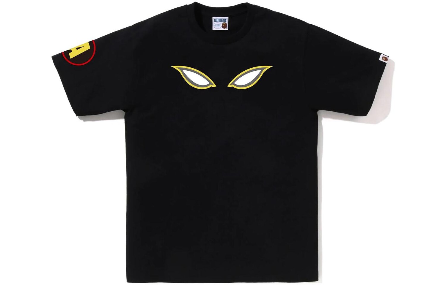 

Футболка BAPE Shadow Bape A Bathing Ape, черный