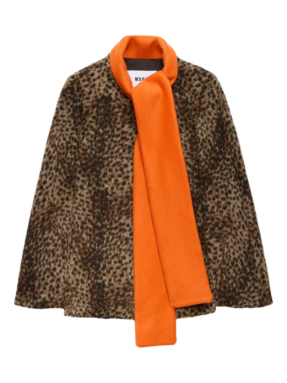 

Пальто MSGM коричневого цвета