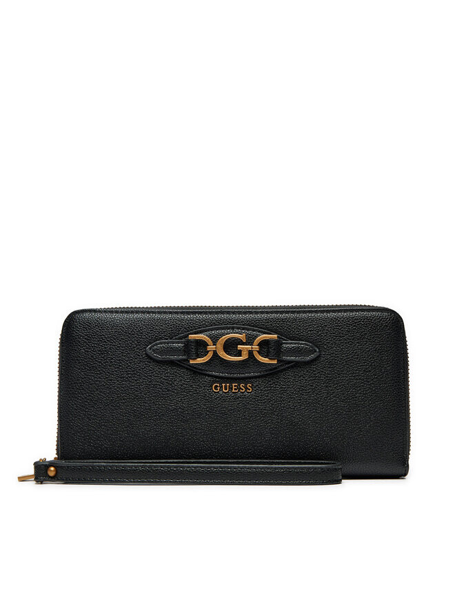 

Большой женский кошелек Guess Malva SWBB94 94146, черный