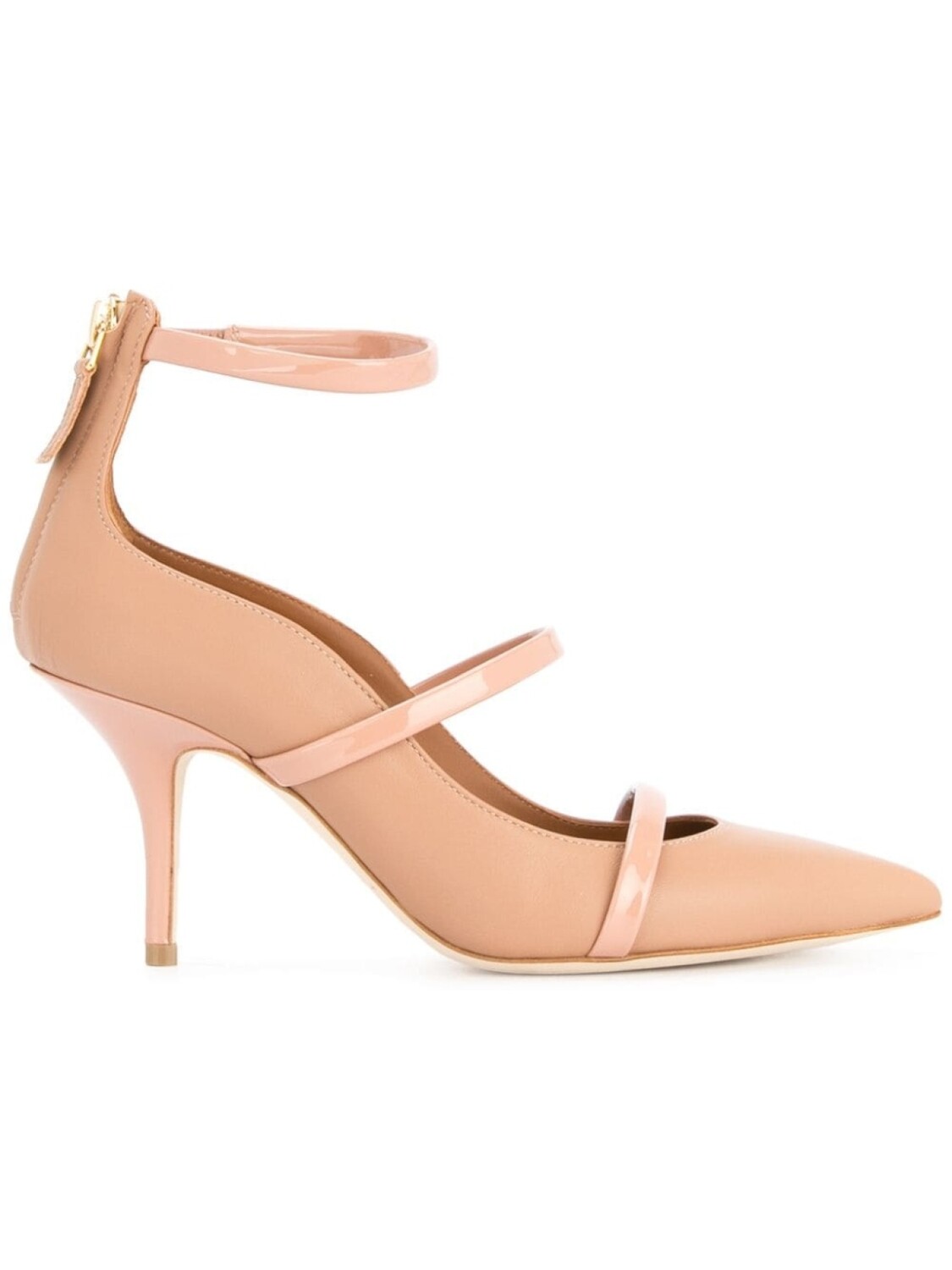 

Malone Souliers ankle strap pumps, розовый