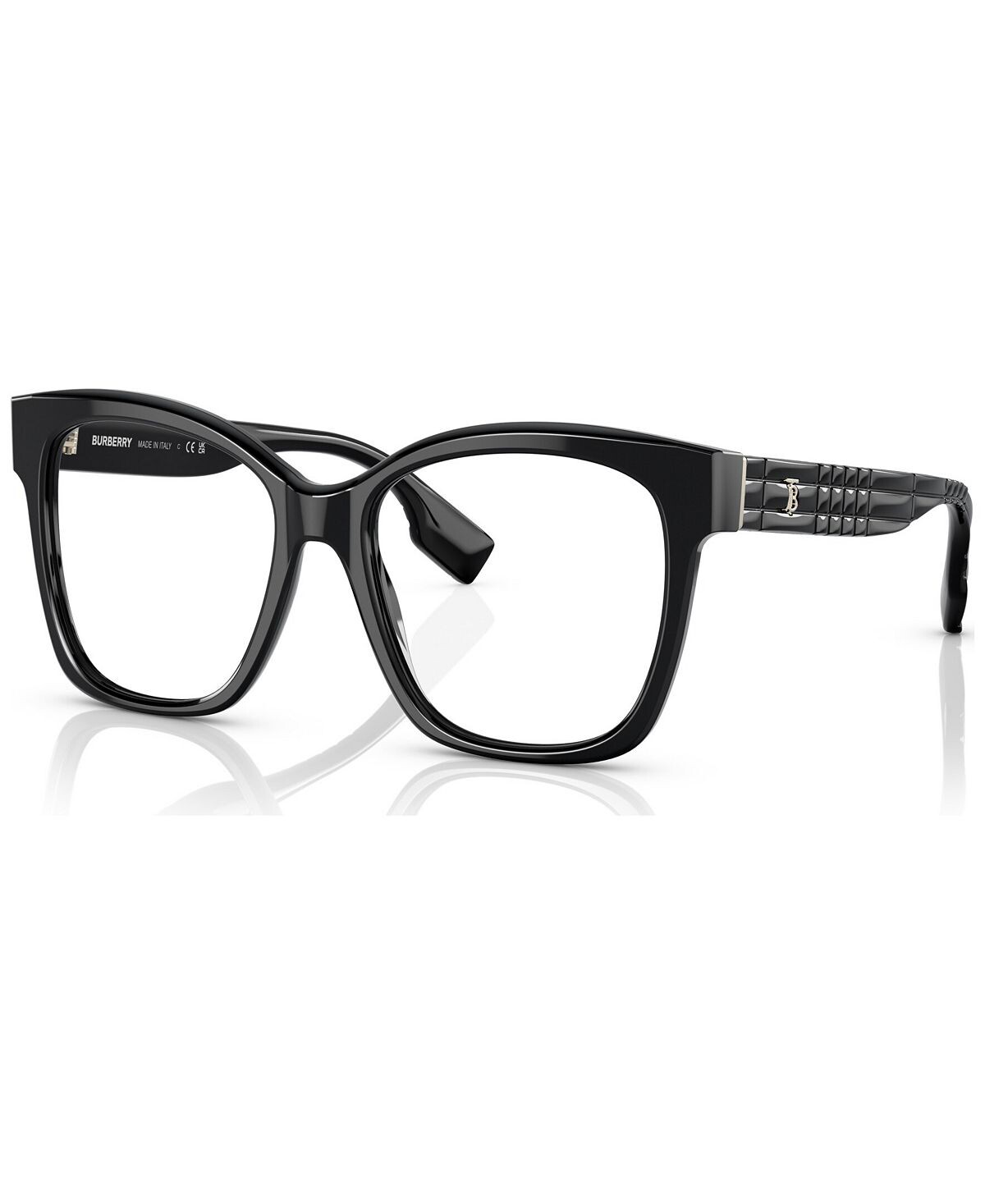

Женские квадратные очки, BE236351-O Burberry, черный