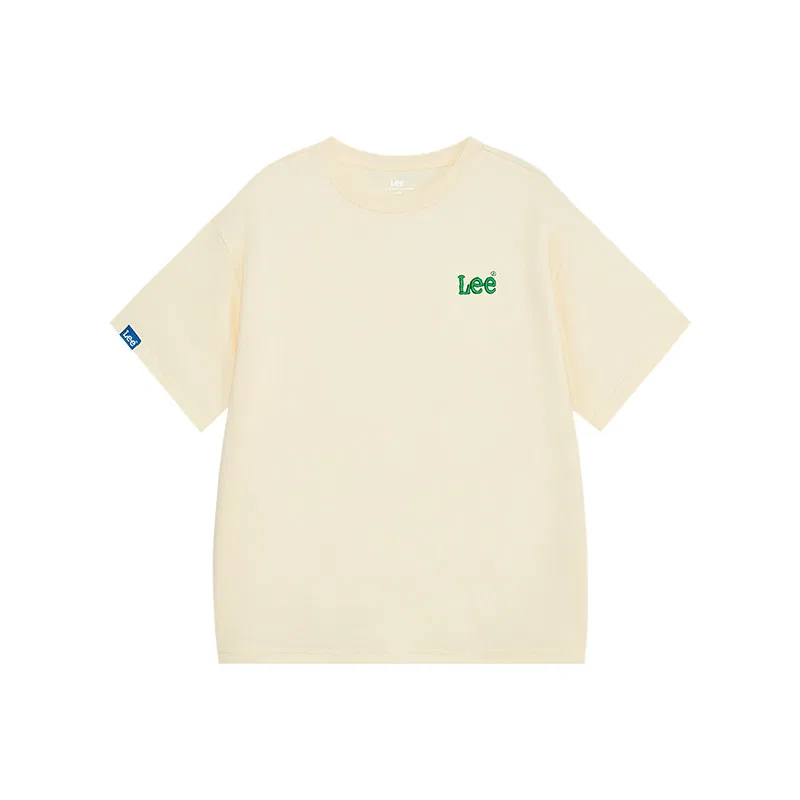 Футболка детская с круглым вырезом LEE KIDS, Beige Yellow