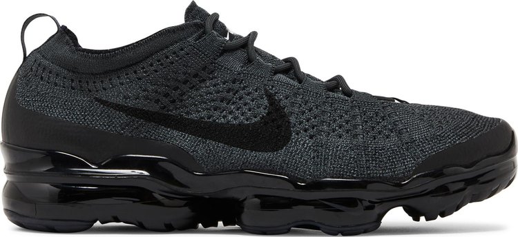 

Кроссовки Air VaporMax 2023 Flyknit 'Anthracite Black', черный