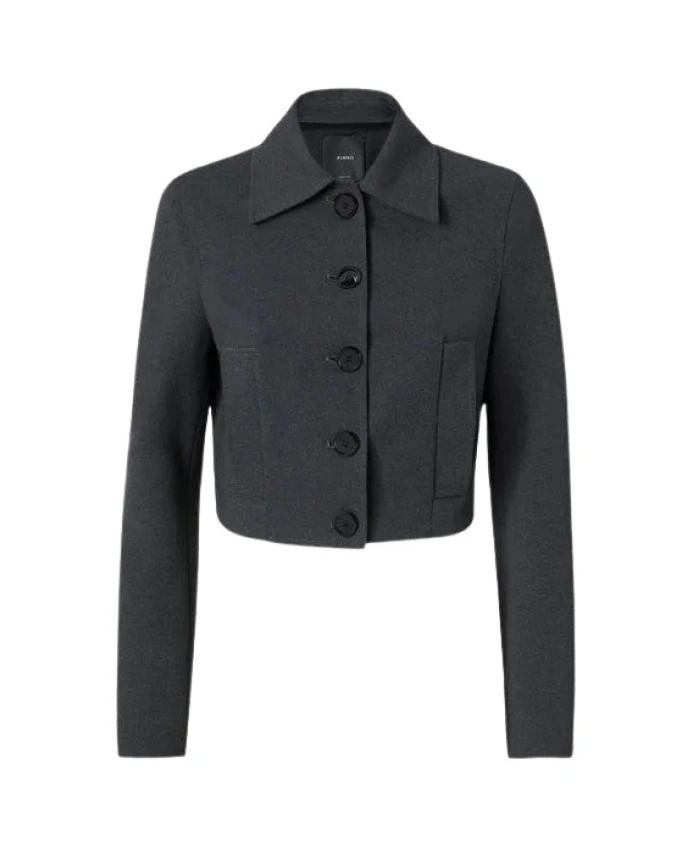 

Однобортный жакет Doccia Pinko, серый