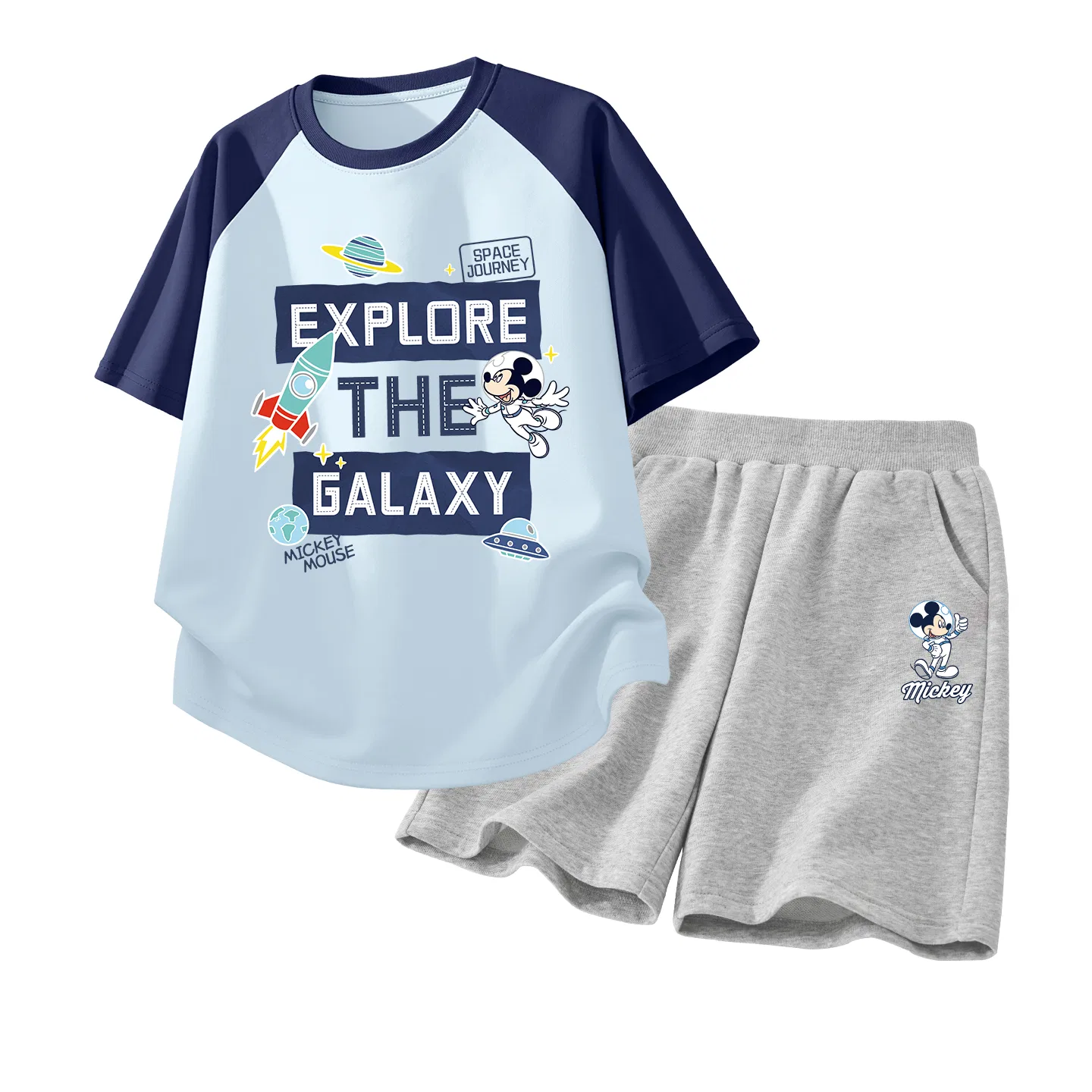 Спортивный костюм для детей Disney Di Space Chi Clear Blue+Di Astronaut K Gray