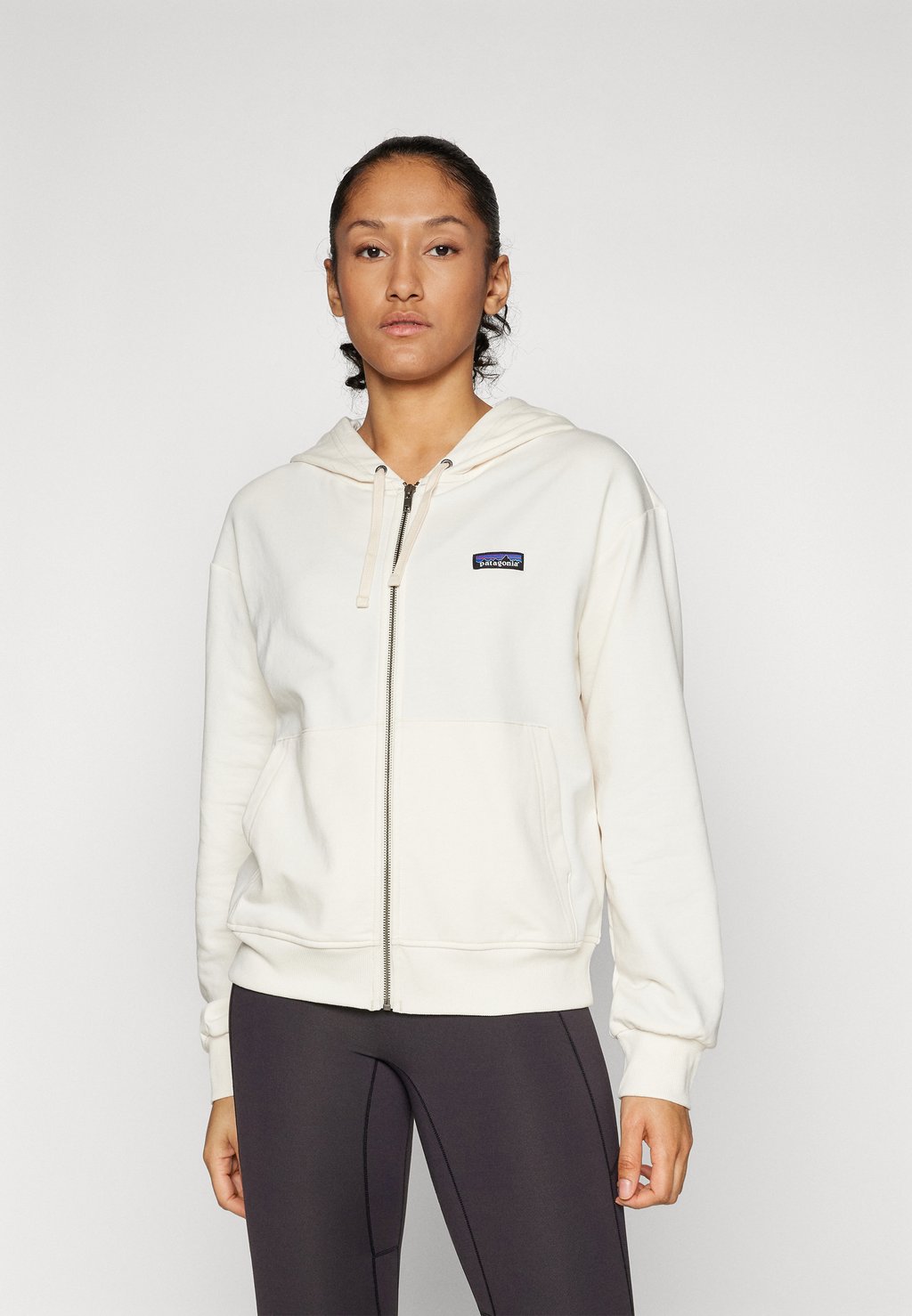 

Толстовка на молнии AHNYA FULL ZIP HOODY Patagonia, бежевый