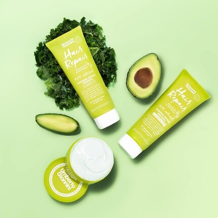 Umberto Giannini Hair Repair Протеиновый кондиционер для сухих и поврежденных волос, веганский и без жестокости, 250 мл — фото 3
