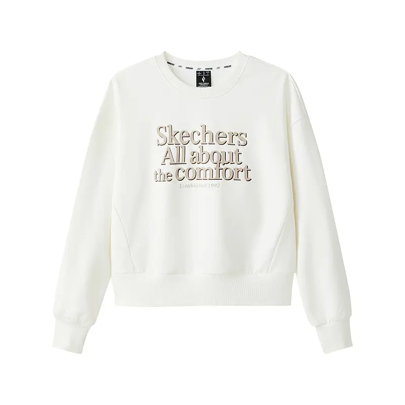 

Женская толстовка из коллекции Sports Life, цвет «зефир» Skechers, Marshmallow White-0074