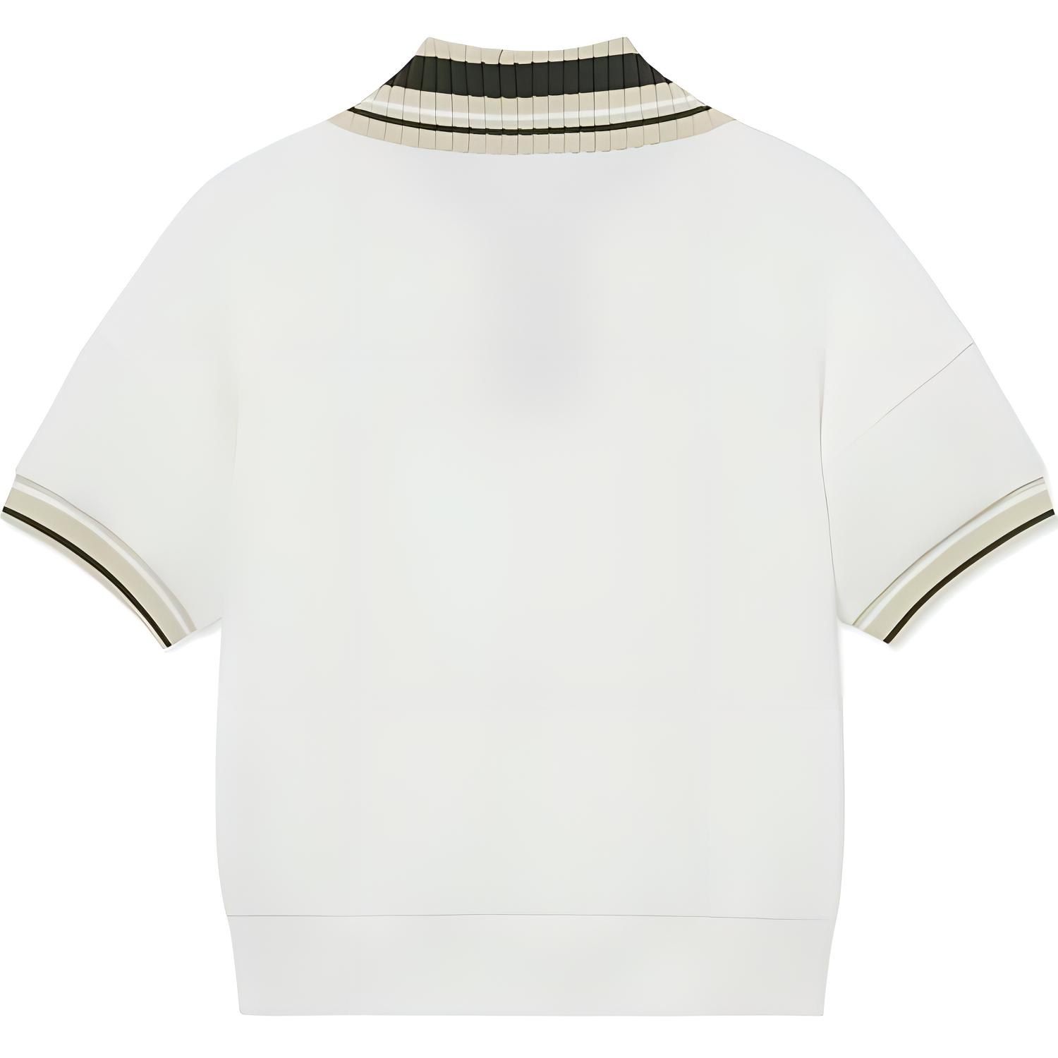 Футболка-поло женская LACOSTE SS25, экрю — фото 3