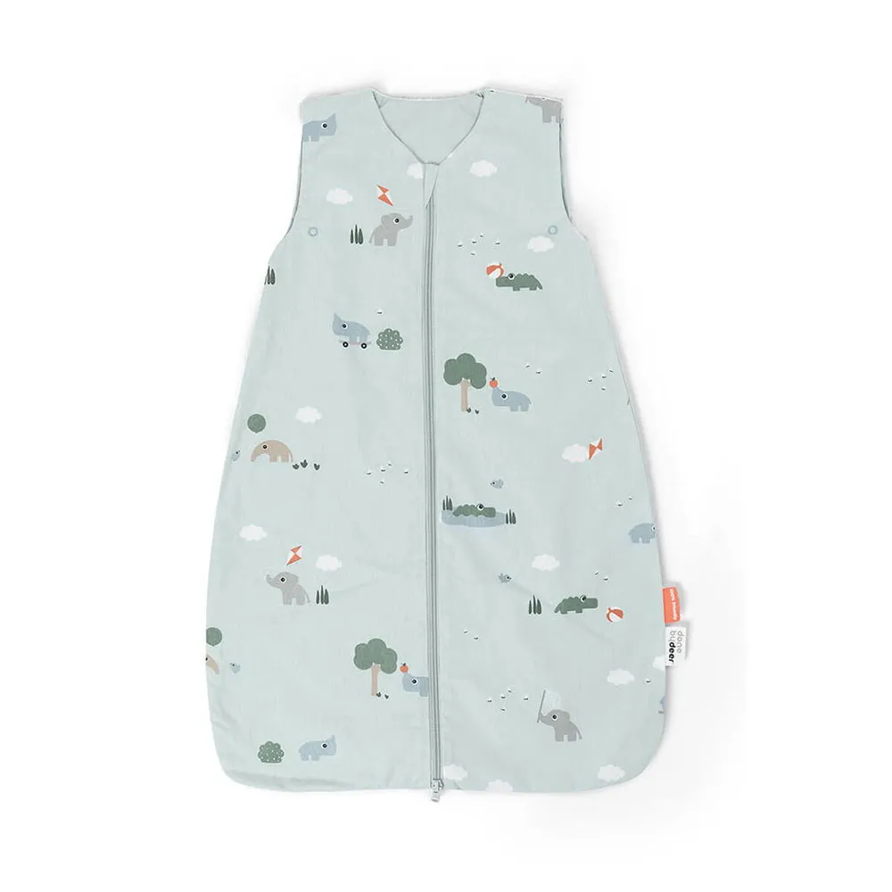 

Спальный мешок Done By Deer Tog 1.0 Playground 70 см, зеленый