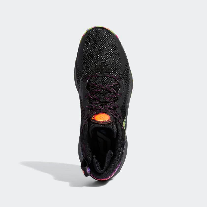 Кроссовки Adidas для взрослых унисекс Dame 8, черный/серый — фото 2