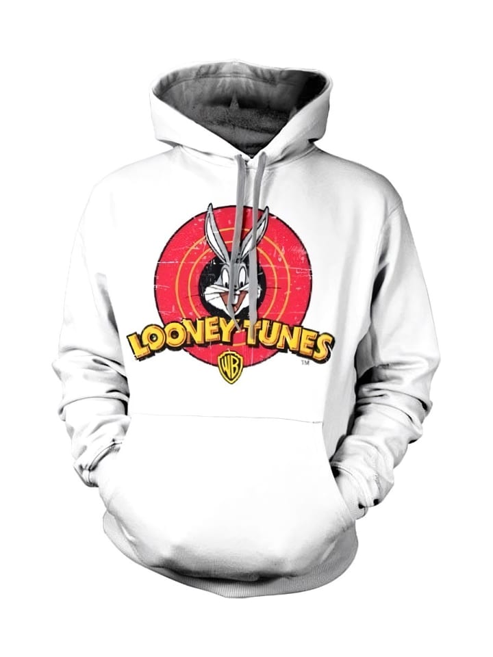 

Толстовка белого цвета Looney Tunes