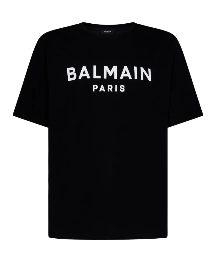 

Футболка с логотипом Balmain, черный