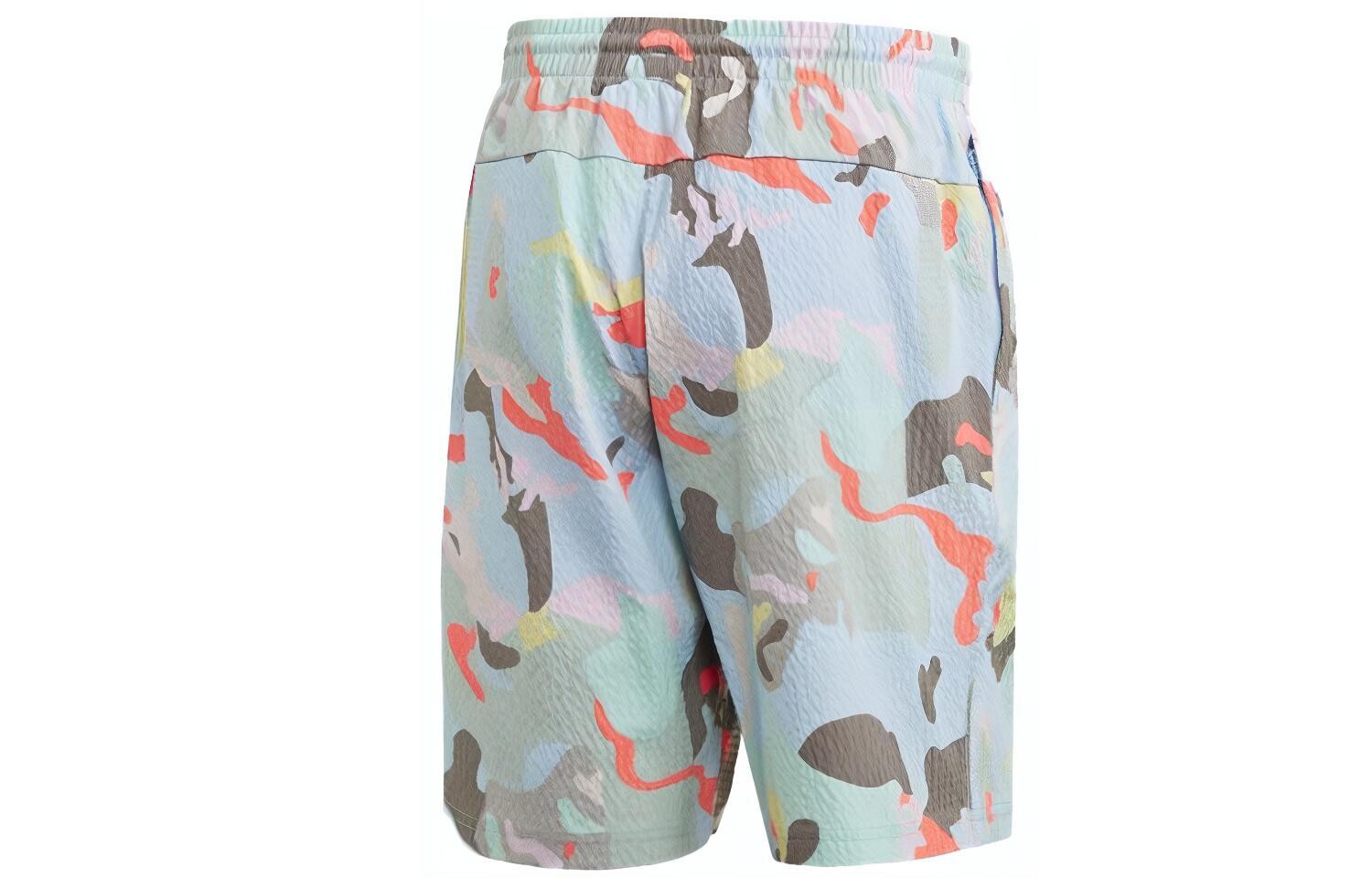 RYV ALLOVER PRINT повседневные шорты мужские многоцветные Adidas Originals, цвет Multicolor — фото 2