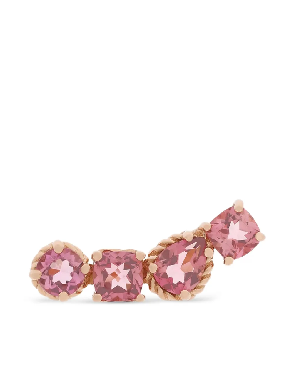 

Серьга из красного золота с турмалином DOLCE & GABBANA, красный