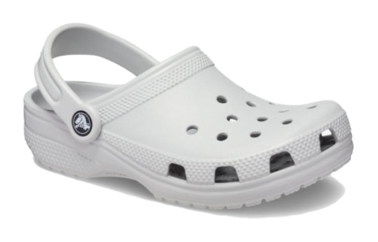 Детские противоскользящие сандалии с амортизацией gray Crocs, серый — фото 3