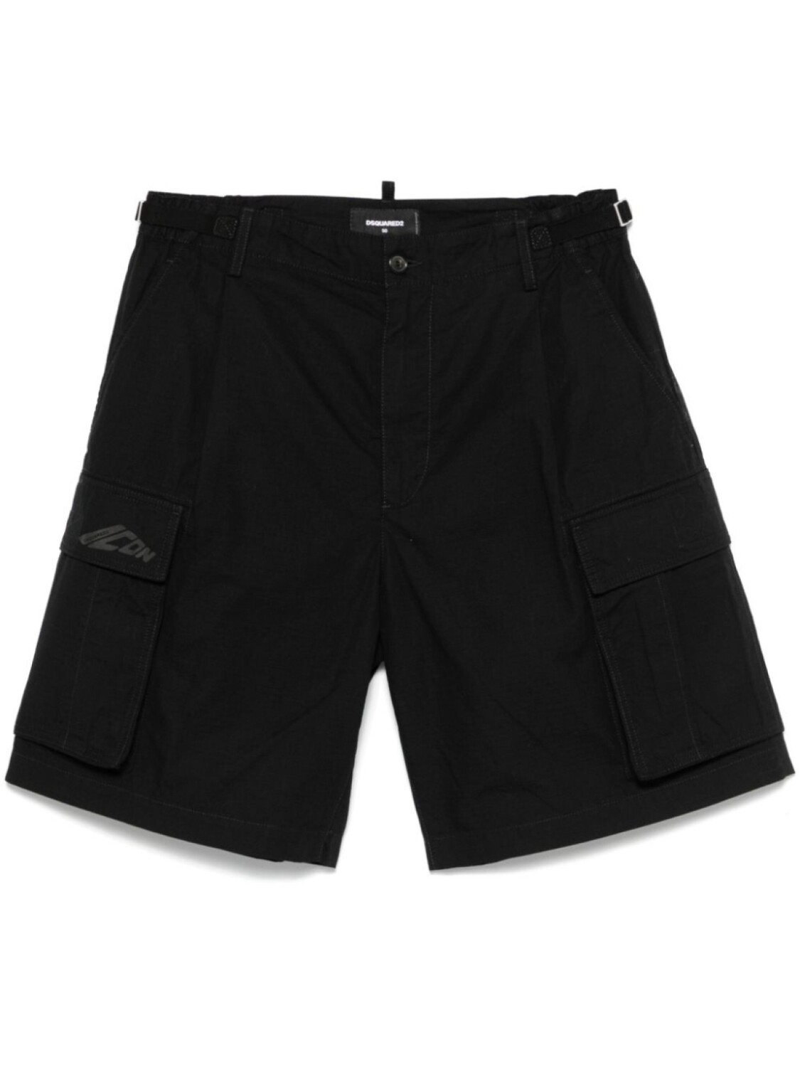 

DSQUARED2 шоры карго из рипстопа, черный