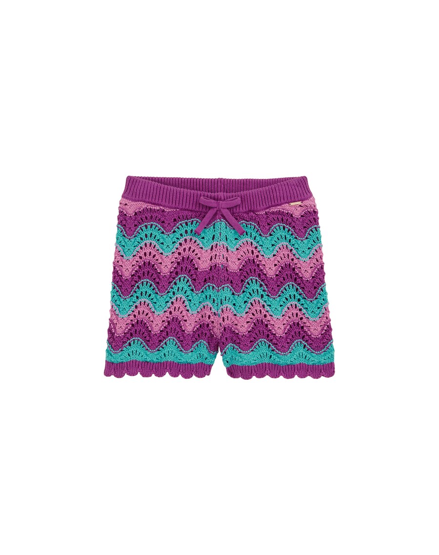 

Обычные брюки WE Fashion, цвет Purple/Orchid