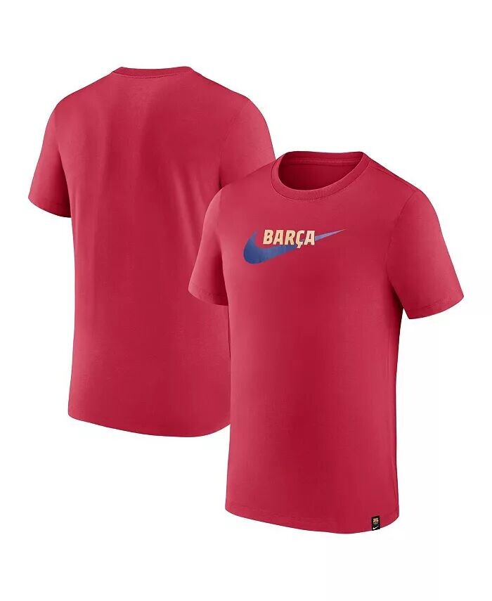 

Мужская красная футболка с логотипом Barcelona Drac Pack Nike, красный