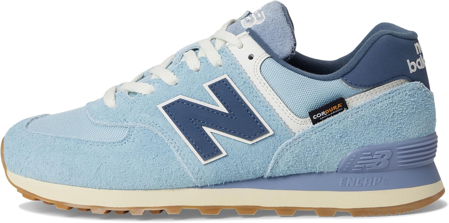 Кроссовки New Balance Unisex-Adult 574 V2 Unisex, светло-голубой — фото 4