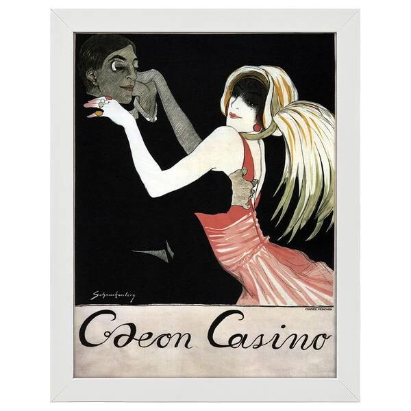

Рамка для фотографий LegendArte Poster Odeon Casino, белый