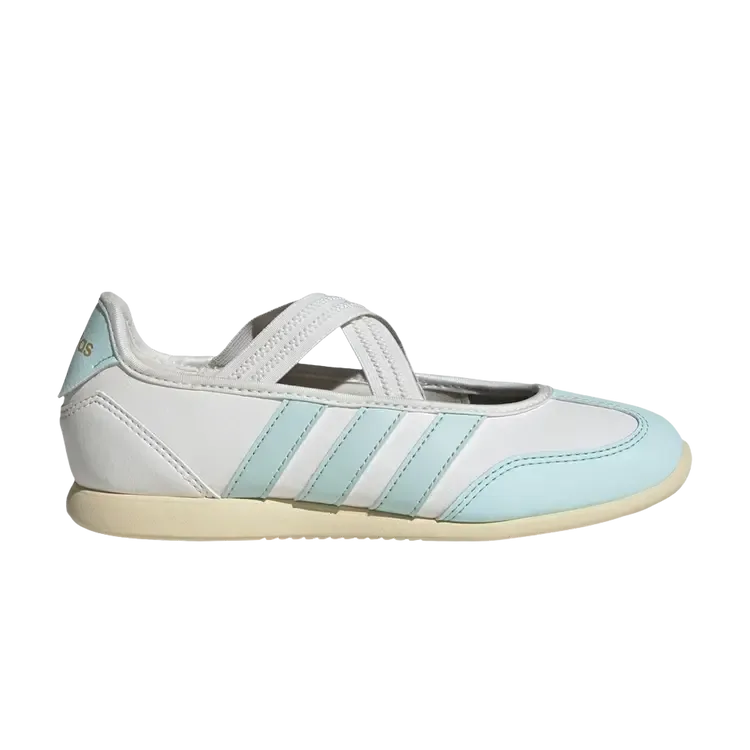 Adidas Barreda Mary Jane J 'Core White Halo Mint Warm Vanilla'