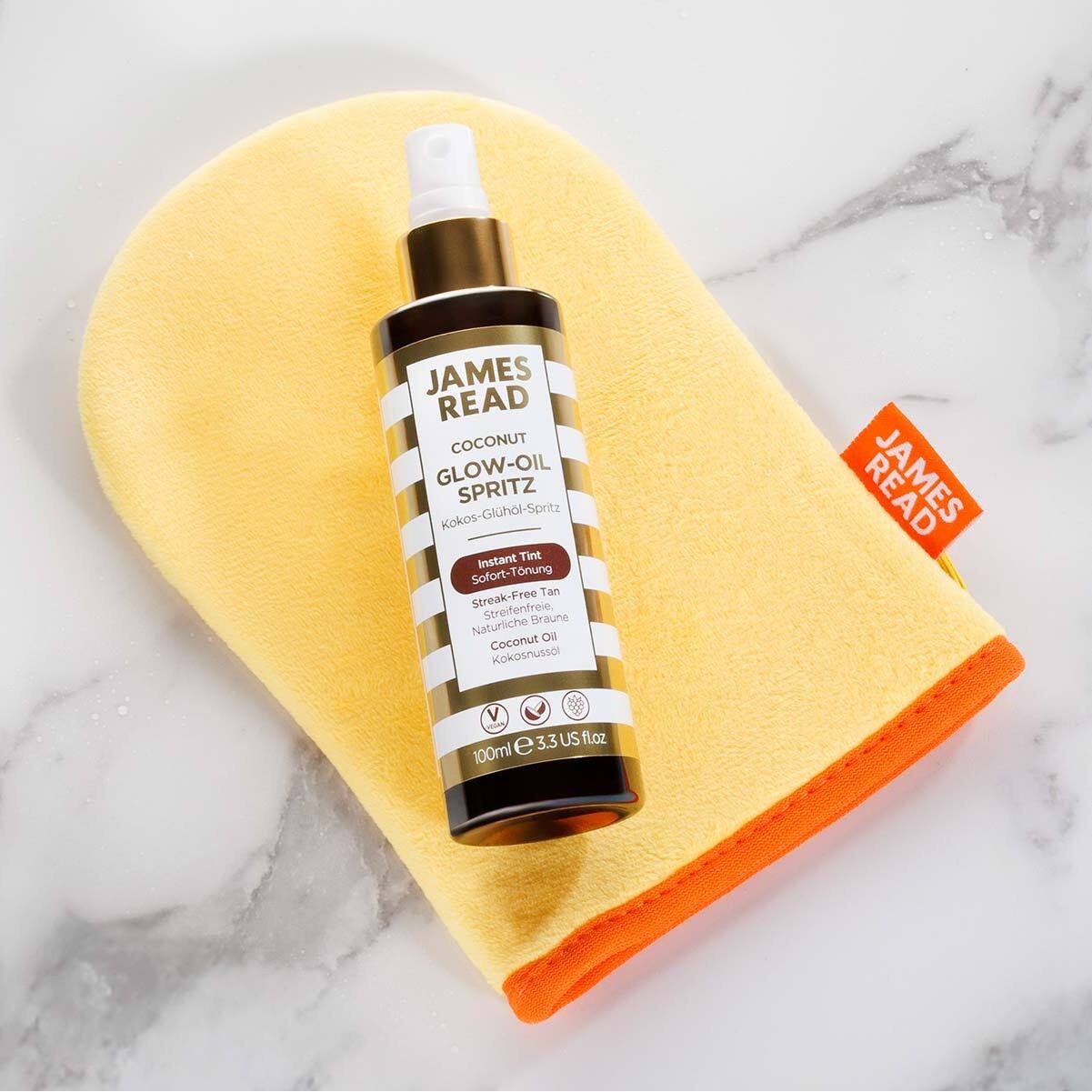 Средство для загара coconut glow-oil spritz James Read, объем 107 мл — фото 2