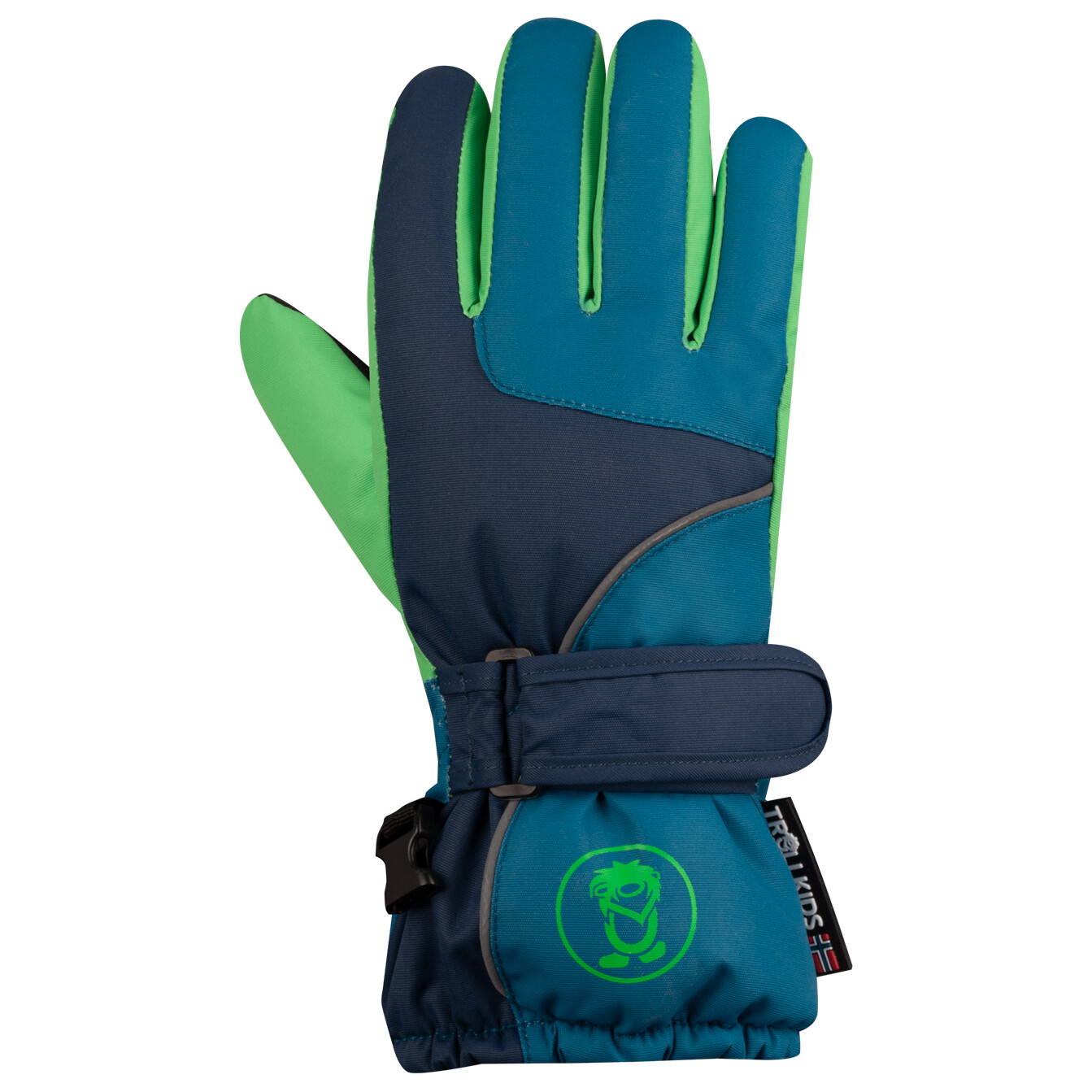 

Перчатки Trollkids Troll Glove, цвет Dark Marine/Fresh Green