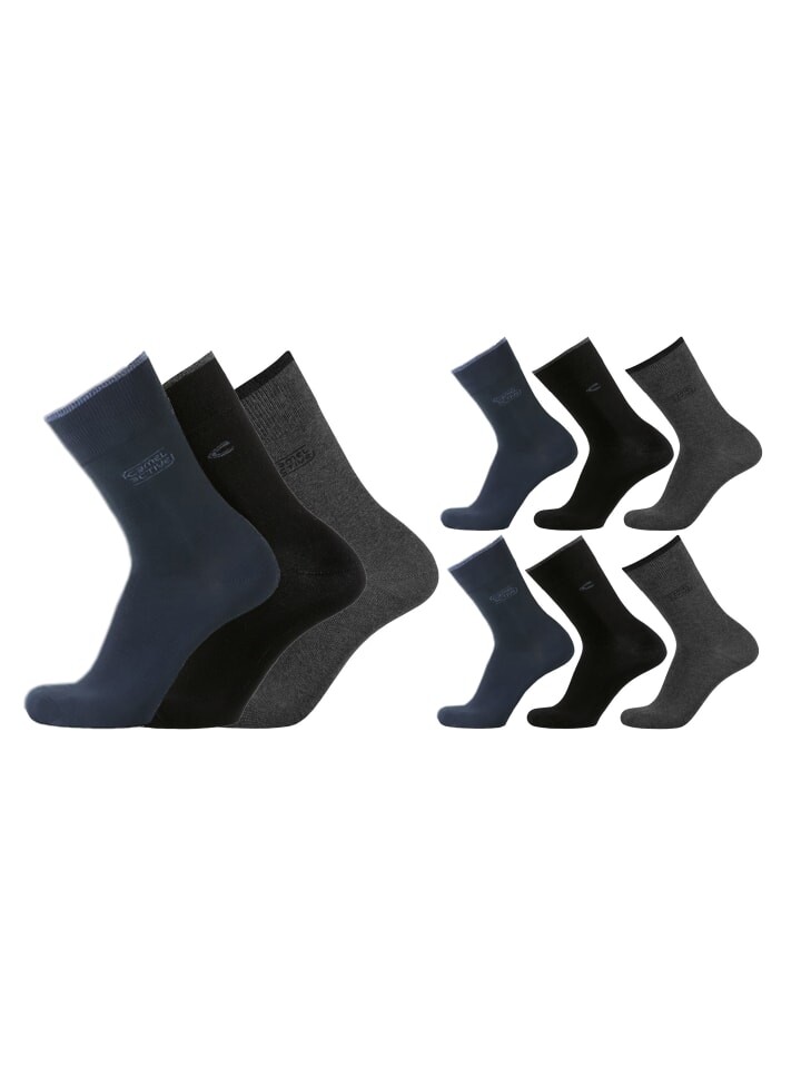 

Носки Camel Active 6 Paar Basic halbhoch, цвет black/anthra/navy