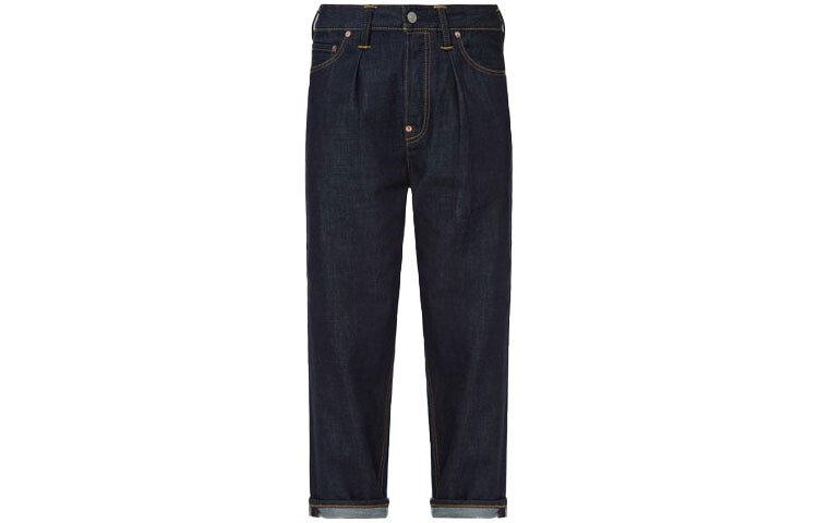 

Джинсы мужские деним синие Evisu, синий