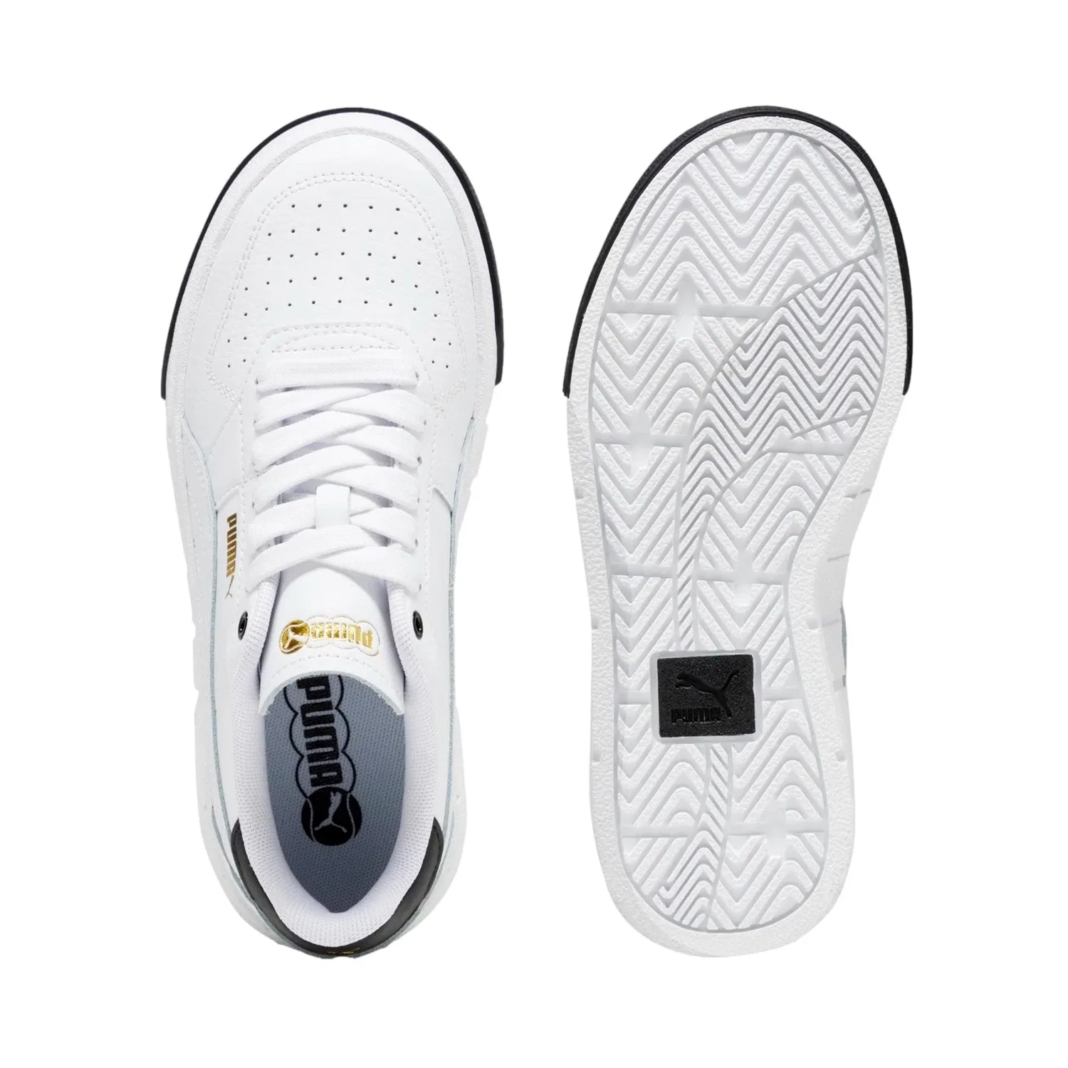 Кроссовки Puma California Court Puma White / Puma Black 394385-01 для дошкольников — фото 2